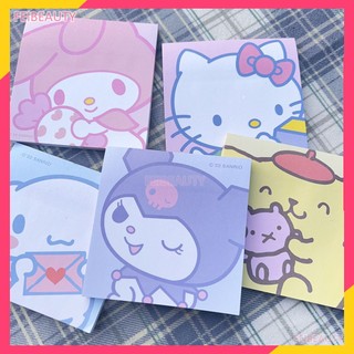 Bộ 50 giấy dán ghi chú hoạt hình sanrio giai điệu dễ thương n lần miếng dán bánh pudding chú chó ghi chú ghi chú tin nhắn của học sinh miếng dán văn phòng trường học bản ghi nhớ [c