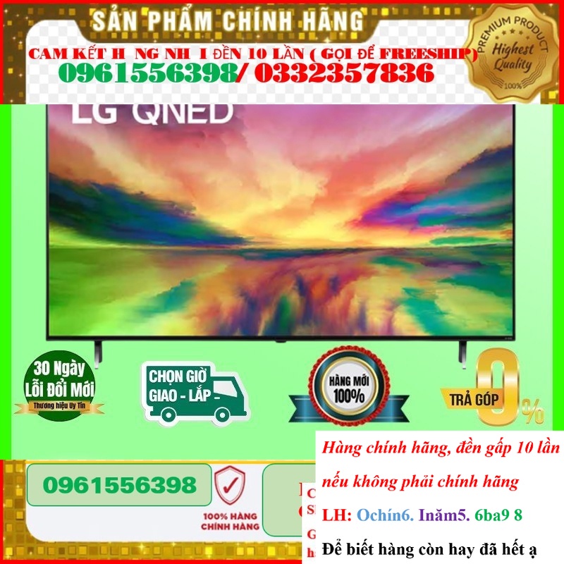 [HÃNG] 65QNED80SRA  Smart Tivi QNED LG 4K 65 inch 65QNED80SRA