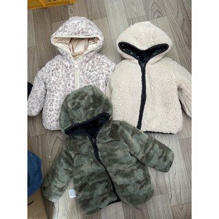 Áo phao 2 mặt cho bé: gió lót lông