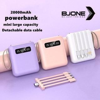 Bộ nguồn di động BJONE Cáp sạc 20000mAh Bộ nguồn dự phòng Led Màn hình kỹ thuật số Bộ nguồn di động
