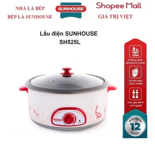 Lẩu điện sunhouse đa năng sh525l