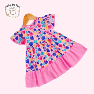 |10-37kg| Đầm sát nách tole lanh cho bé.Tiệm đồ tole-Anthy đồ tole
