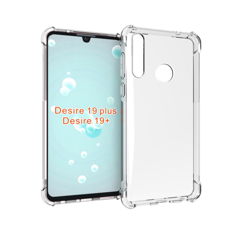 Ốp Chống Rơi Cho HTC Desire 12 19 20 21 22 pro plus D19S Chống Sốc Bảo Vệ Điện Thoại Silicon Mềm TPU