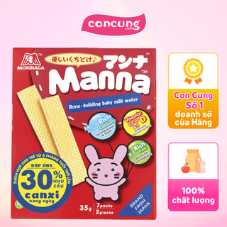Bánh xốp sữa Manna cho bé