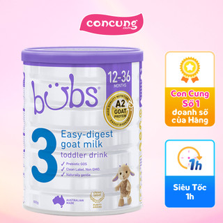 Sữa dê Bubs Goat 800g số 3 (12 - 36 tháng)