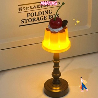 Đèn ngủ ANANAS, Đèn ngủ LED bánh Pudding quà tặng, Đèn ngủ không khí sáng tạo Mini Phòng ngủ