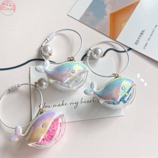 Bwhte Cá Voi Dễ Thương Cá Heo Móc Khóa Động Vật Biển Búp Bê Kawaii Móc Khóa Xe Móc Chìa Khóa Phụ Kiện Dành Cho Nam Nữ Túi Cặp Đôi Trang Sức.