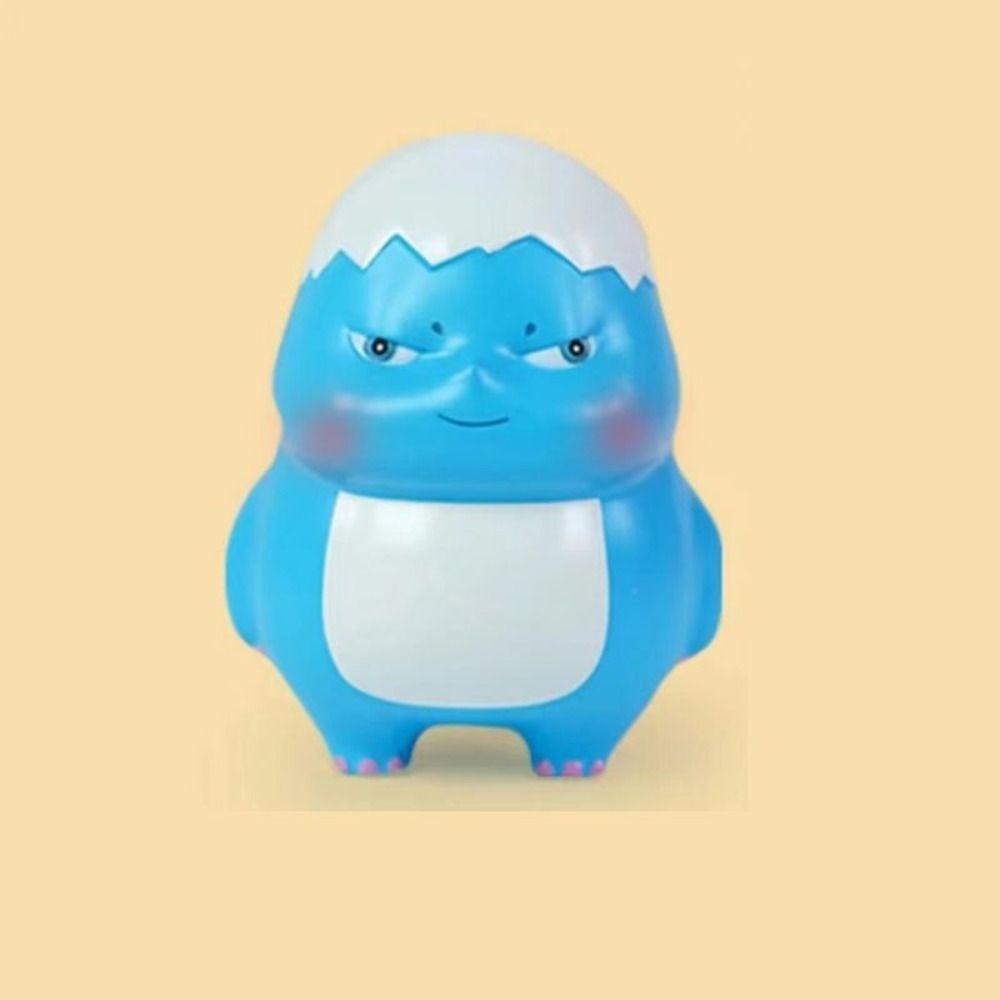 Đồ Chơi Con Quay Hình Khủng Long Màu Vàng Hoạt Hình Đàn Hồi Mềm Mại