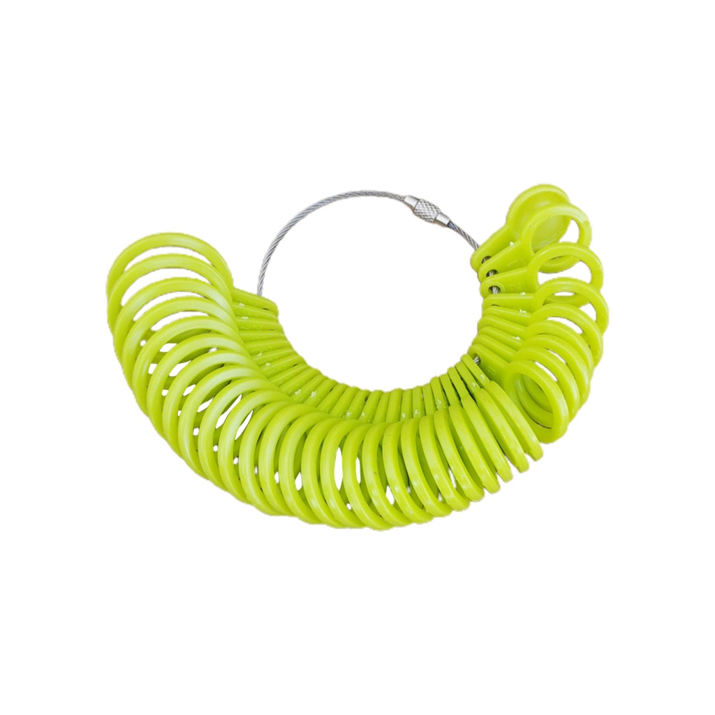 Bộ 2 Dụng Cụ Đo Kích Thước Ngón Tay Tháo Rời Được Chuyên Nghiệp hk Dùng Để Làm Trang Sức diy