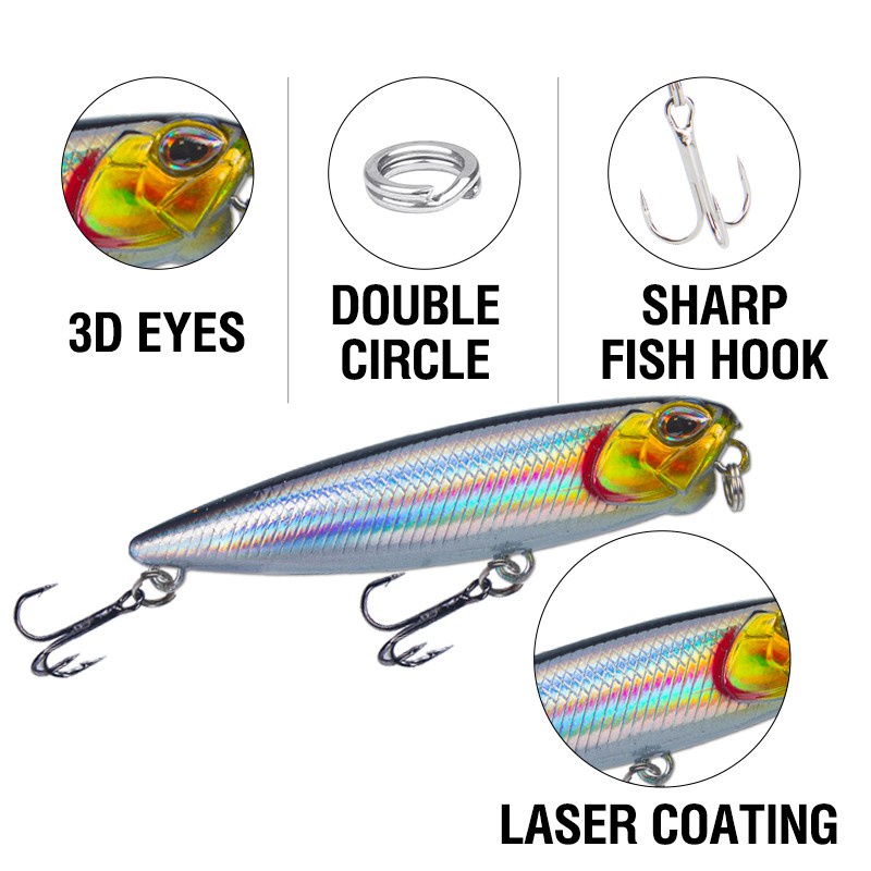 Mồi Câu Cá Nhân Tạo Bằng Nhựa Chuyên Dụng