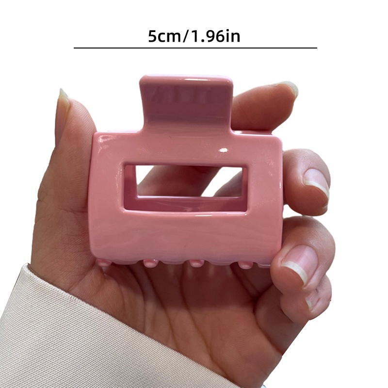 Kẹp Tóc Mini Hình Vuông Dễ Thương Phong Cách Hàn Quốc Cho Nữ YR