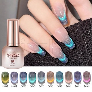 Gel sơn móng tay 10 màu lấp lánh / 8ml nhanh khô