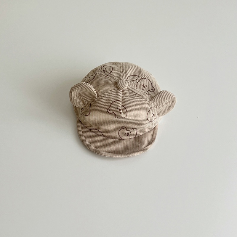 Mũ Lưỡi Trai Hình Gấu Hoạt Hình Dễ Thương Cho Bé