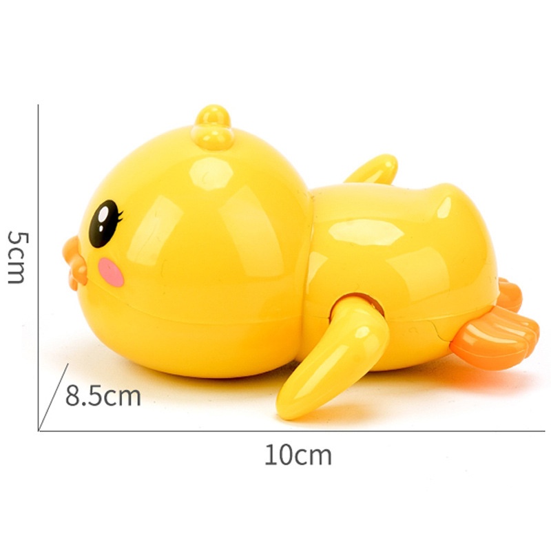 Đồ chơi nhà tắm- đồ chơi bồn tắm hình vịt con đáng yêu có dây cót- Thepooh