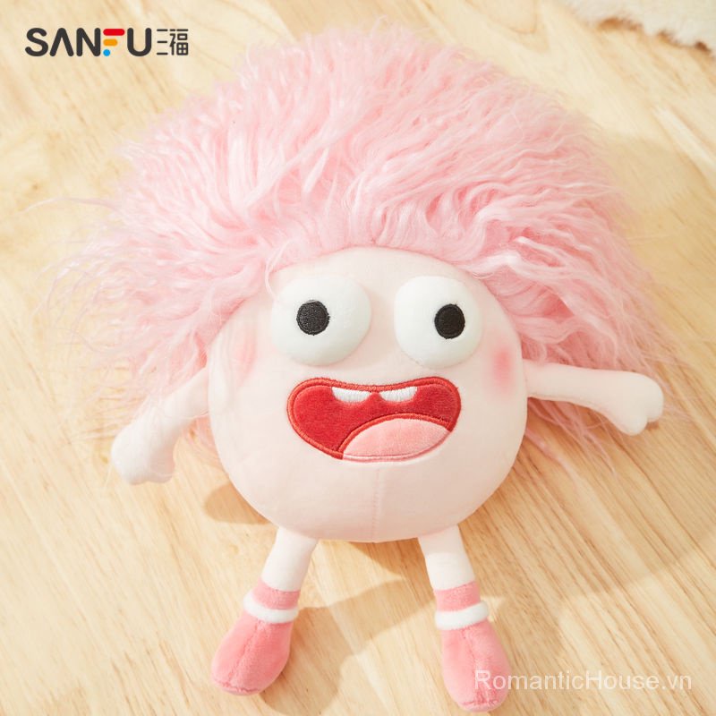 Sanfu Búp Bê Nhồi Bông cotton Hình Mắt Xấu Xí 25cm Dễ Thương821912