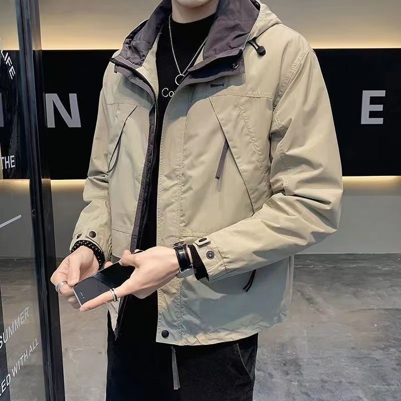 Áo Khoác Nam Có Nón Phong Cách Hàn Quốc Thời Trang