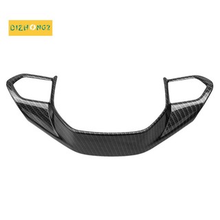 Miếng dán trang trí vô lăng xe hơi peugeot 3008 gt 4008 5008 abs bằng sợi carbon