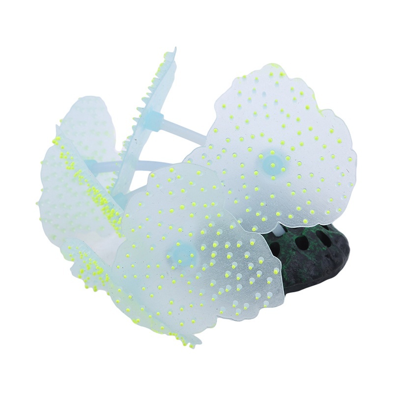 Jmvn) Sứa silicone Phát Quang Trang Trí Bể Cá