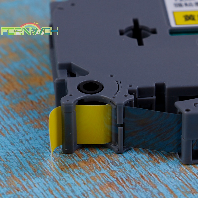 Cuộn Băng Nhãn 12mm 9mm tz-231 pt-e100b d210 Cho Máy In Cảm Ứng Anh Trai