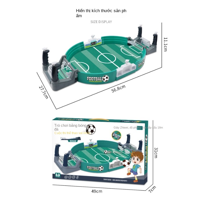 Bộ Bóng Đá Cầm Tay Vui Nhộn Cho Ba Mẹ Và Bé