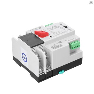 Compact Automatic Transfer Switch Electrical Selector Switches Dual Power Switch Solar Power Rail Type Household Power Transfer Switch