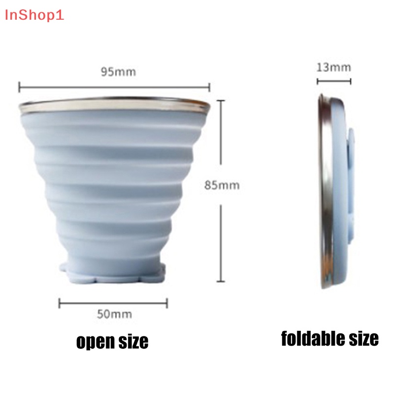 Cốc Uống Nước silicone Có Thể Gấp Lại Được