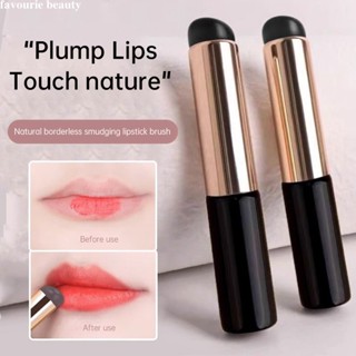 Cọ Tô Son Môi Đầu Tròn (s18) Bằng Silicone Đàn Hồi Không Nhòe che khuyết điểm không dấu vết