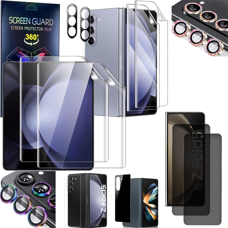 [Hàng có sẵn] Miếng dán bảo vệ màn hình Fold 5 cho Samsung Galaxy Z Fold 5 trong suốt Z Fold5 mờ ZFo