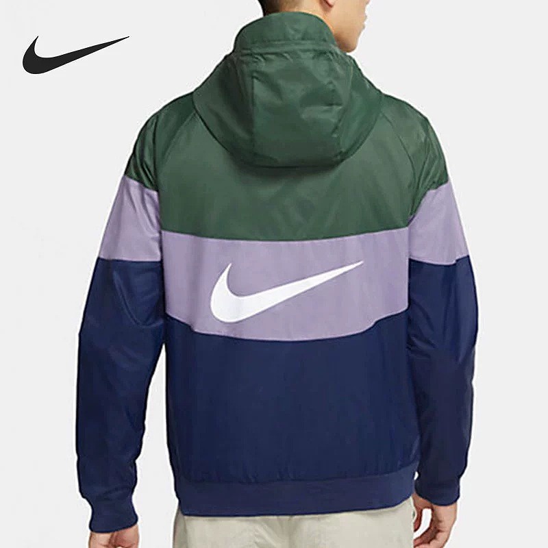Nike Áo Khoác Thể Thao Có Mũ Trùm Cá Tính Theo Phong Cách retro Dành Cho Nam dc4113 100%