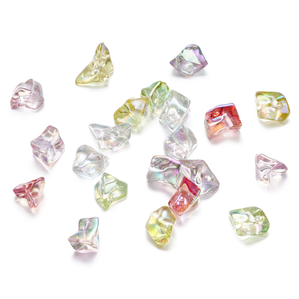 St.kunkka Set 4 Hạt Đá acrylic Lớn Làm Trang Sức diy