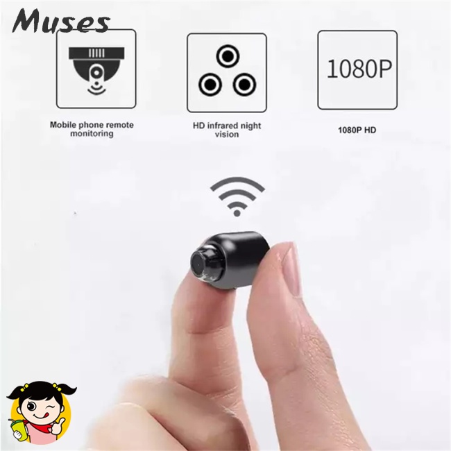Camera x5 mini full hd 1080p Siêu Nhẹ Tầm Nhìn Ban Đêm Chất Lượng Cao