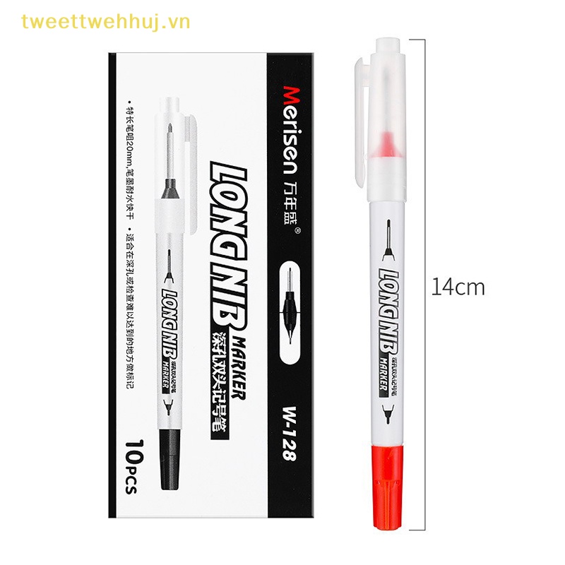 Tweehuj Bút Đánh Dấu Hai Đầu Lỗ Sâu Kim Loại Lỗ Sâu 20mm vn