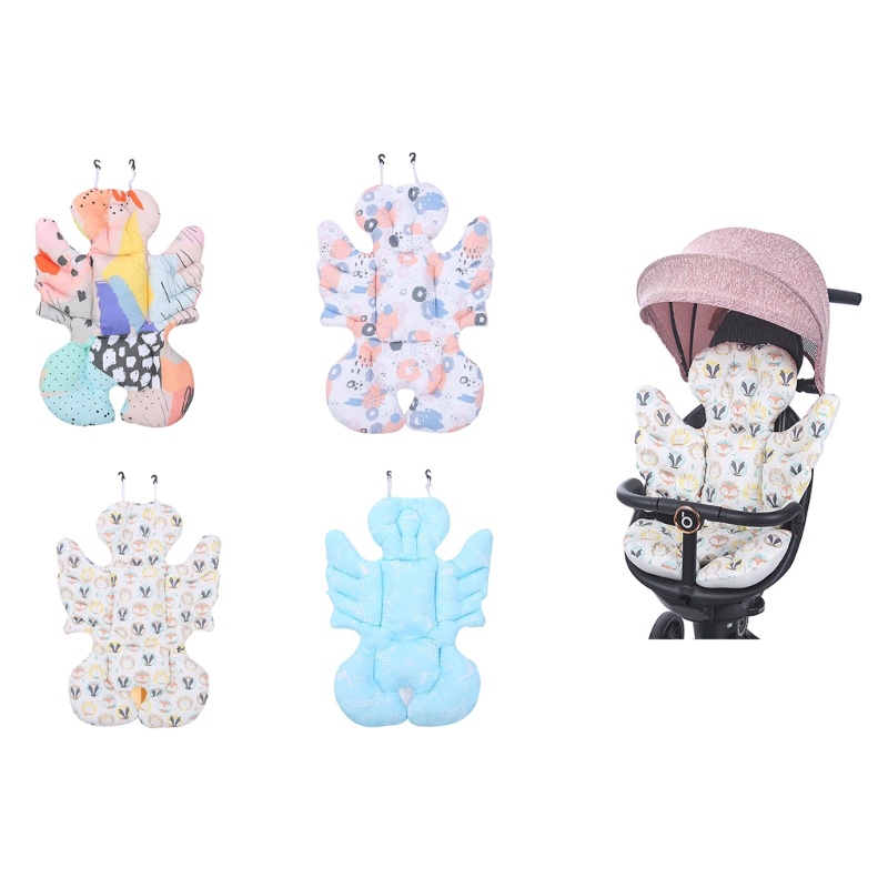 Đệm cotton Lót Xe Đẩy Em Bé Tiện Dụng