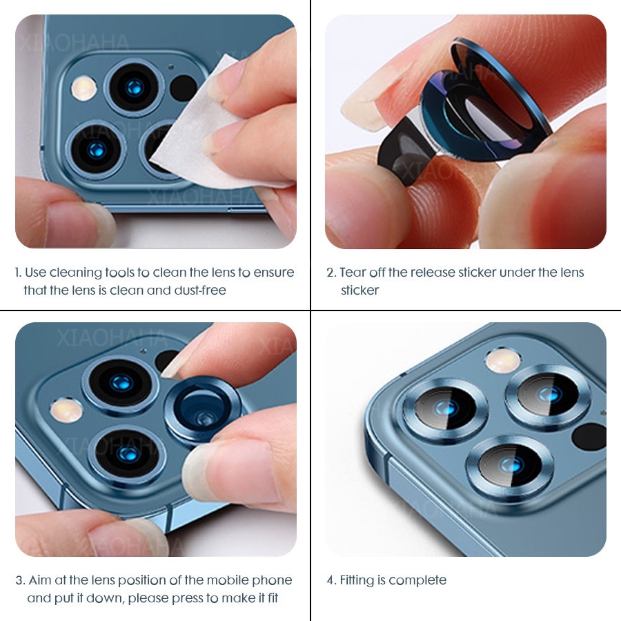 Viền Kim Loại Bảo Vệ camera Sau Cho iphone 15 plus 15 pro max