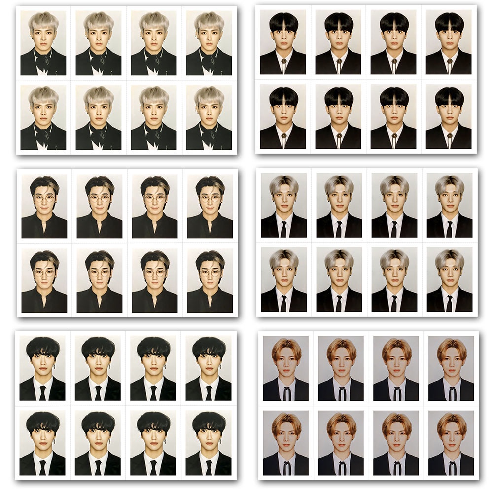Kpop ATEEZ ZERO FEVER Thẻ Nhận Dạng Photocards Trường ID Ảnh HD Thẻ Tập Thể Giấy Chứng Nhận Ảnh 1 In