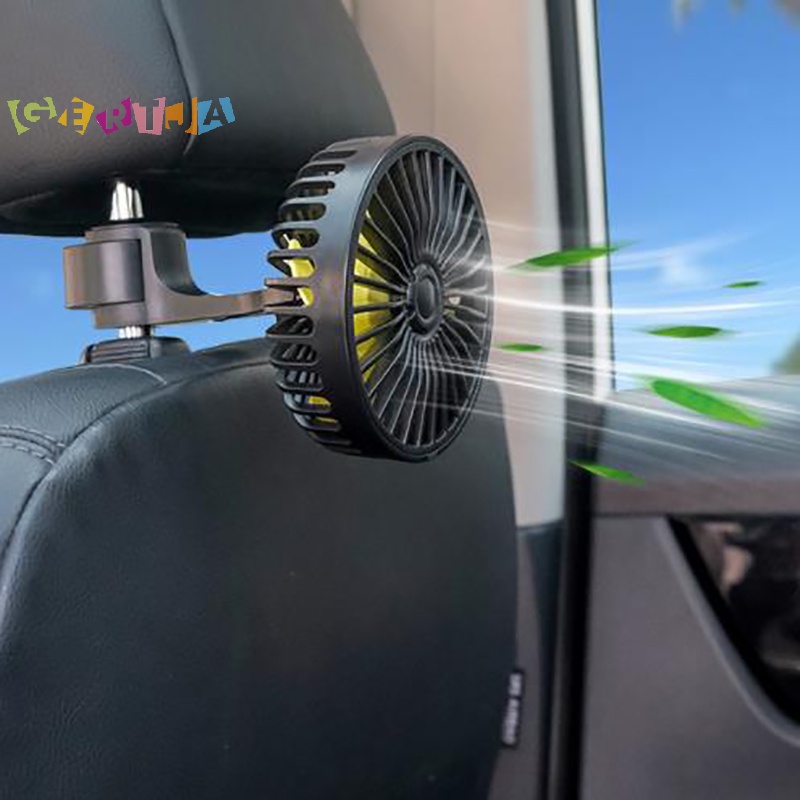 Quạt Làm Mát 3 Tốc Độ Tự Động Gắn Sau Ghế Xe Hơi suv truck