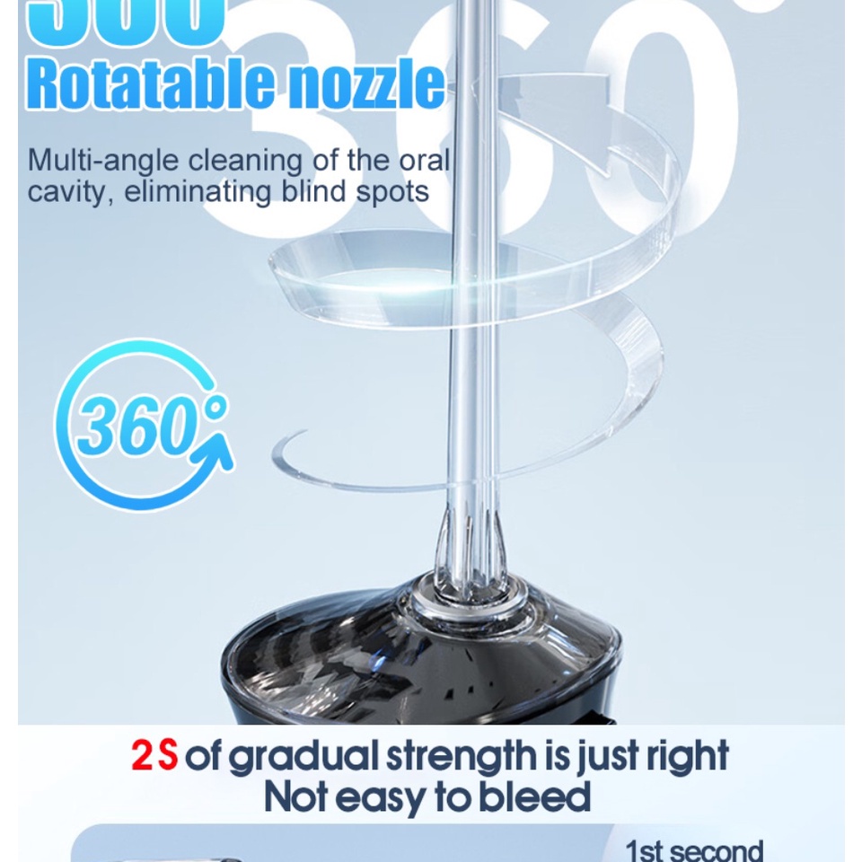 Xiaomi Mijia Máy Tăm Nước Enpuly Mlg1 Máy Tăm Nước Nha Khoa Răng Chống Nước IPX7, 270ml Máy Làm Sạch Răng TTSHOP720