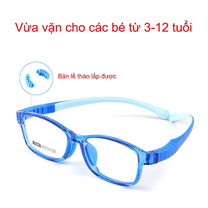 Gọng mắt kính trẻ em vuông 8805