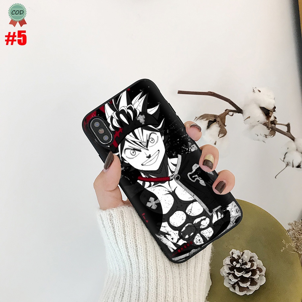 Ốp Điện Thoại Mềm Hình anime black clover Cho oppo reno 5k 6 pro plus 6z 7 8 7z 5g 4g y1