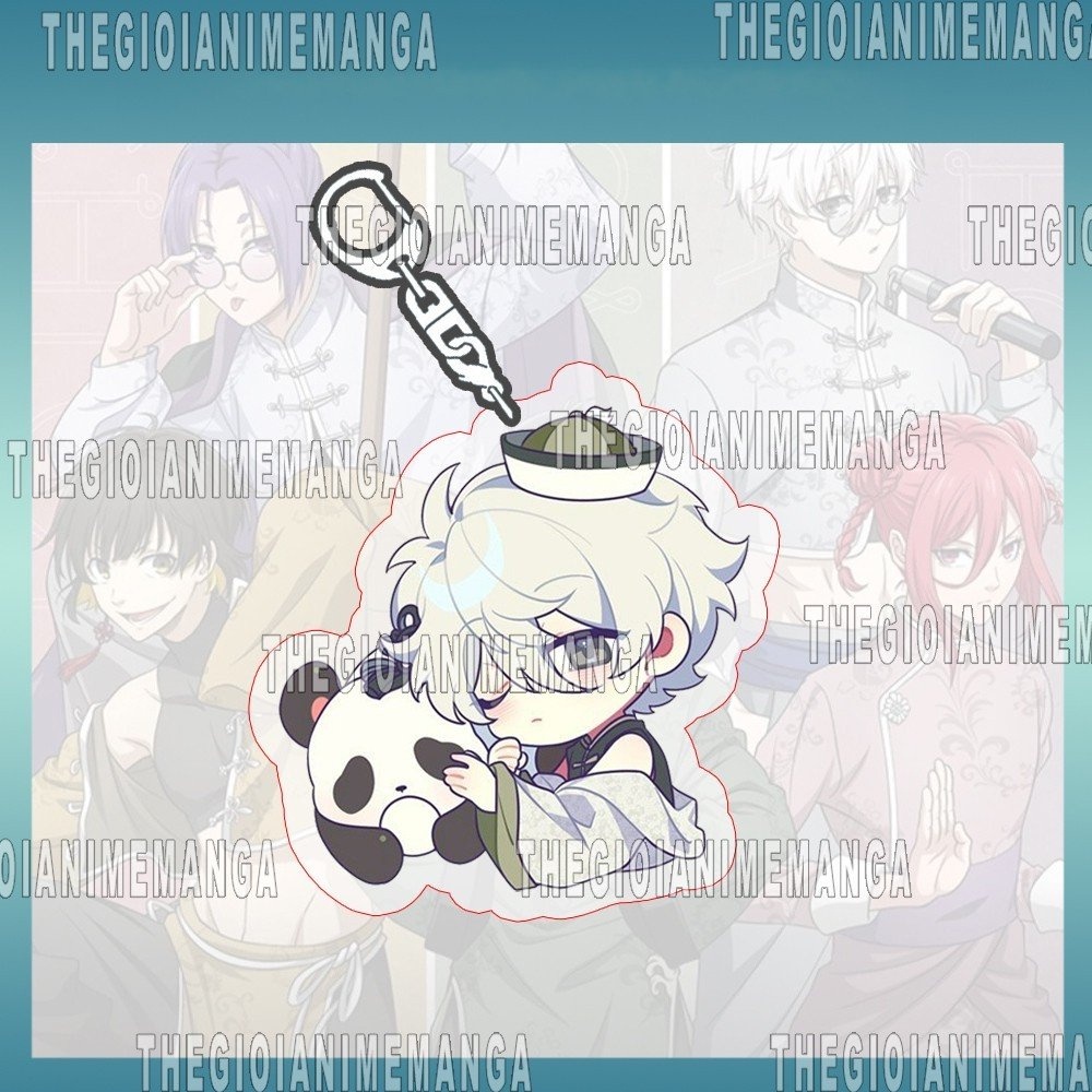 Móc khóa BLUE LOCK ver TRUNG HOA in hình anime chibi mica acrylic phụ kiện dễ thương