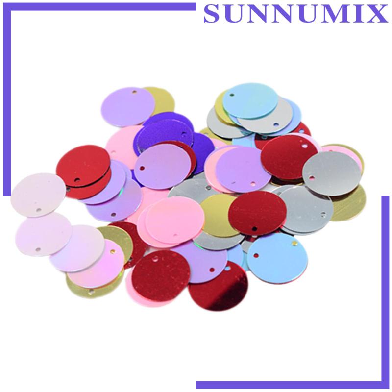 Set 130 / 10g Hạt Kim Sa Tròn Đính Quần Áo