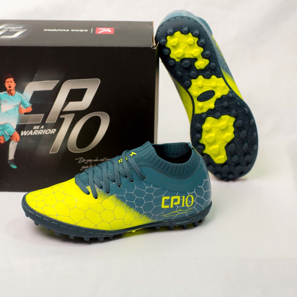 Giày Đá Bóng Trẻ Em Wika Cp10 Collection Kid, Chất Liệu Da Microfiber Mềm Nhẹ, Lót Giày Eva Êm Ái 2021-2 Kid -Huy Lê