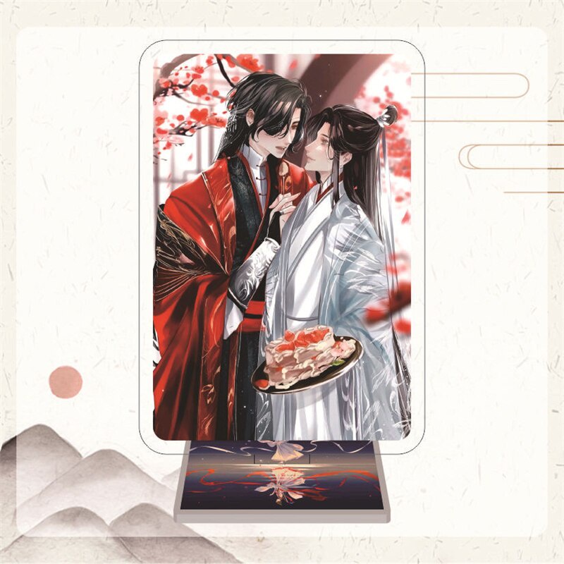 Mô hình Standee Thiên Quan Tứ Phúc Heaven Official's Blessing Quỷ vương Hoa Thành Thái Tử Tạ Liên anime chibi trưng bày