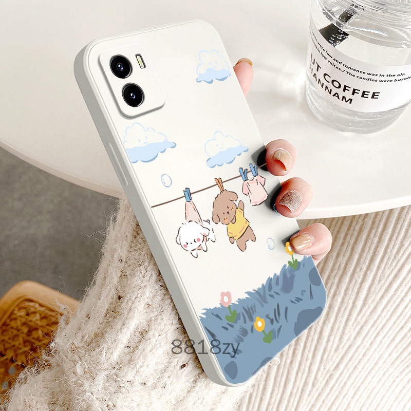 Ốp lưng vivo y15s y15a Ốp Điện Thoại tpu silicone Mềm Chống Rơi Vỡ In Hình Dễ Thương Kèm Dây Đeo Cho vivo y15s y15a