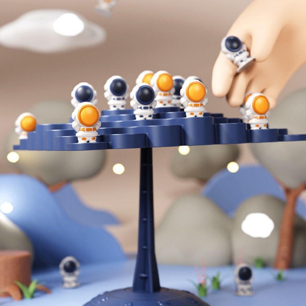 Trò chơi cây xếp chồng cân bằng MMULCK hình phi hành gia hỗ trợ giáo dục cho trẻ mẫu giáo