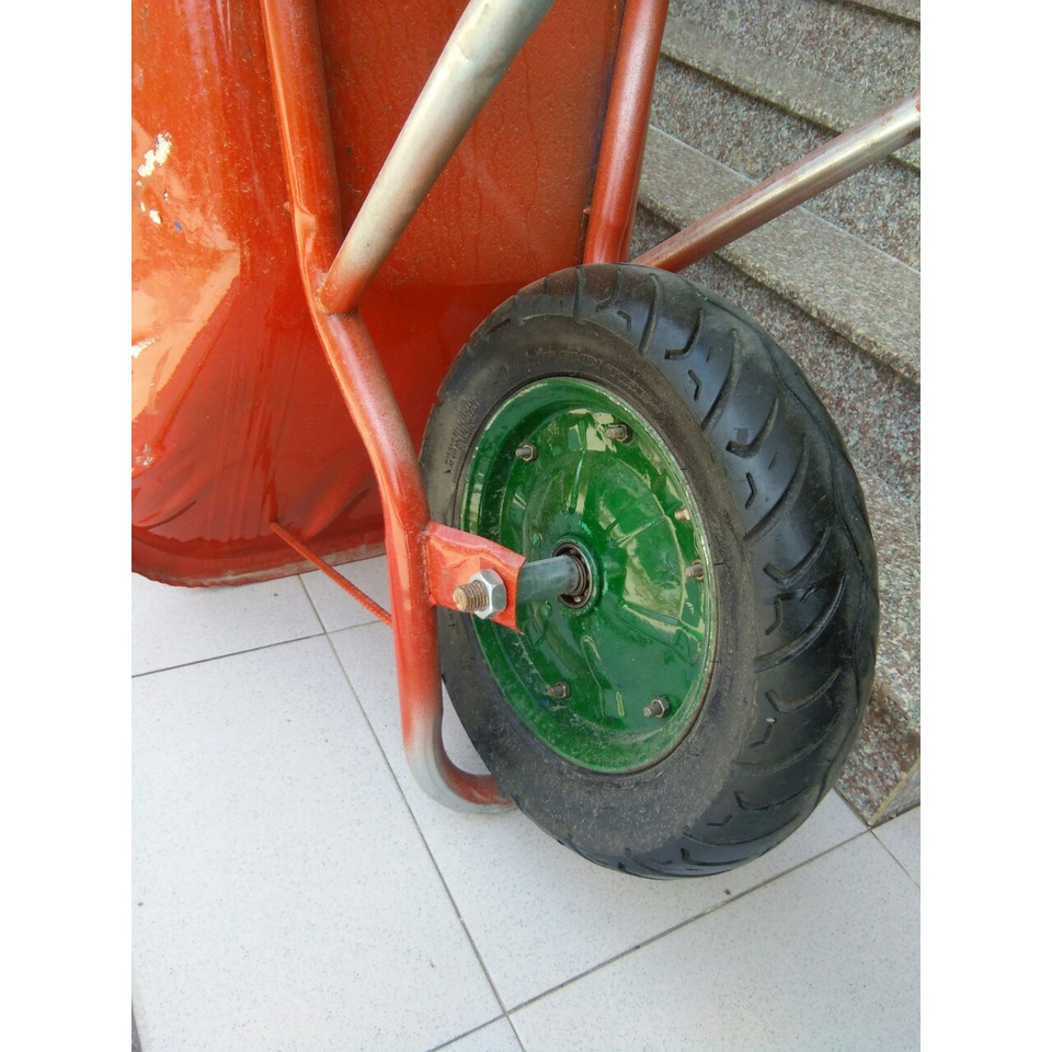 Xe rùa xây dựng, xe đẩy, xe cút kít chịu lực thùng sắt