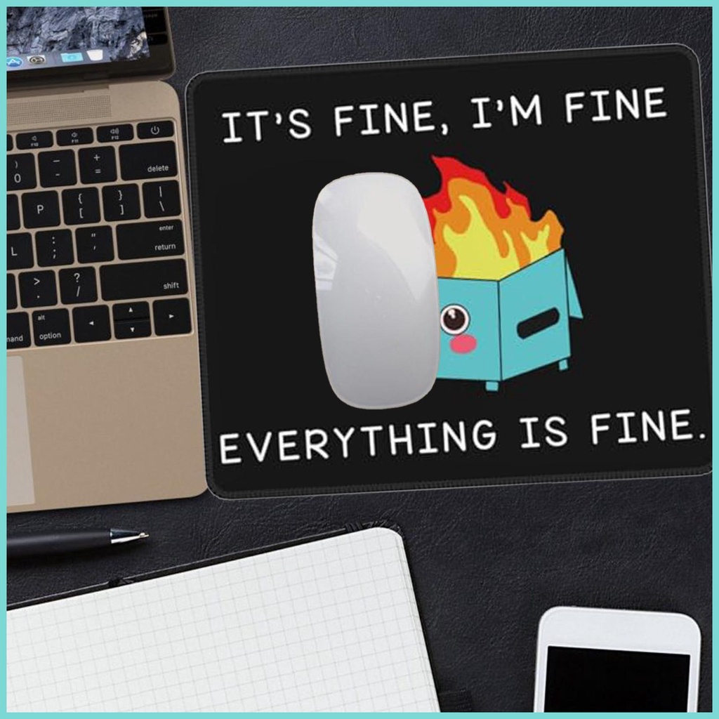 Tấm Lót Chuột Máy Tính Hình Quái Vật Độc Đáo Trang Trí Bàn Làm Việc