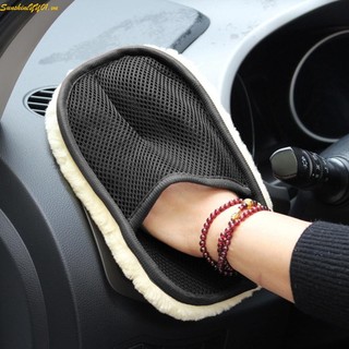 Găng Tay Len microfiber Mềm Mại Lau Xe Hơi Chống Nắng