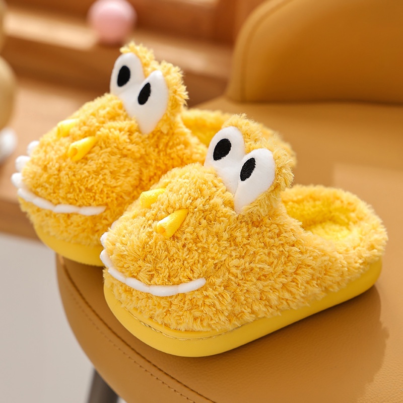 Dép cotton Đi Trong Nhà Đế Mềm Thời Trang Thu Đông Cho Bé Trai