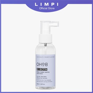 Xịt dưỡng tóc OHOB kích thích mọc nhanh chắc khỏe Fresh Forest Biotin Hair Tonic 100ml